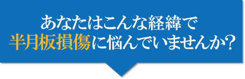 半月板損傷サイト‐経緯【モバイルサイズ】